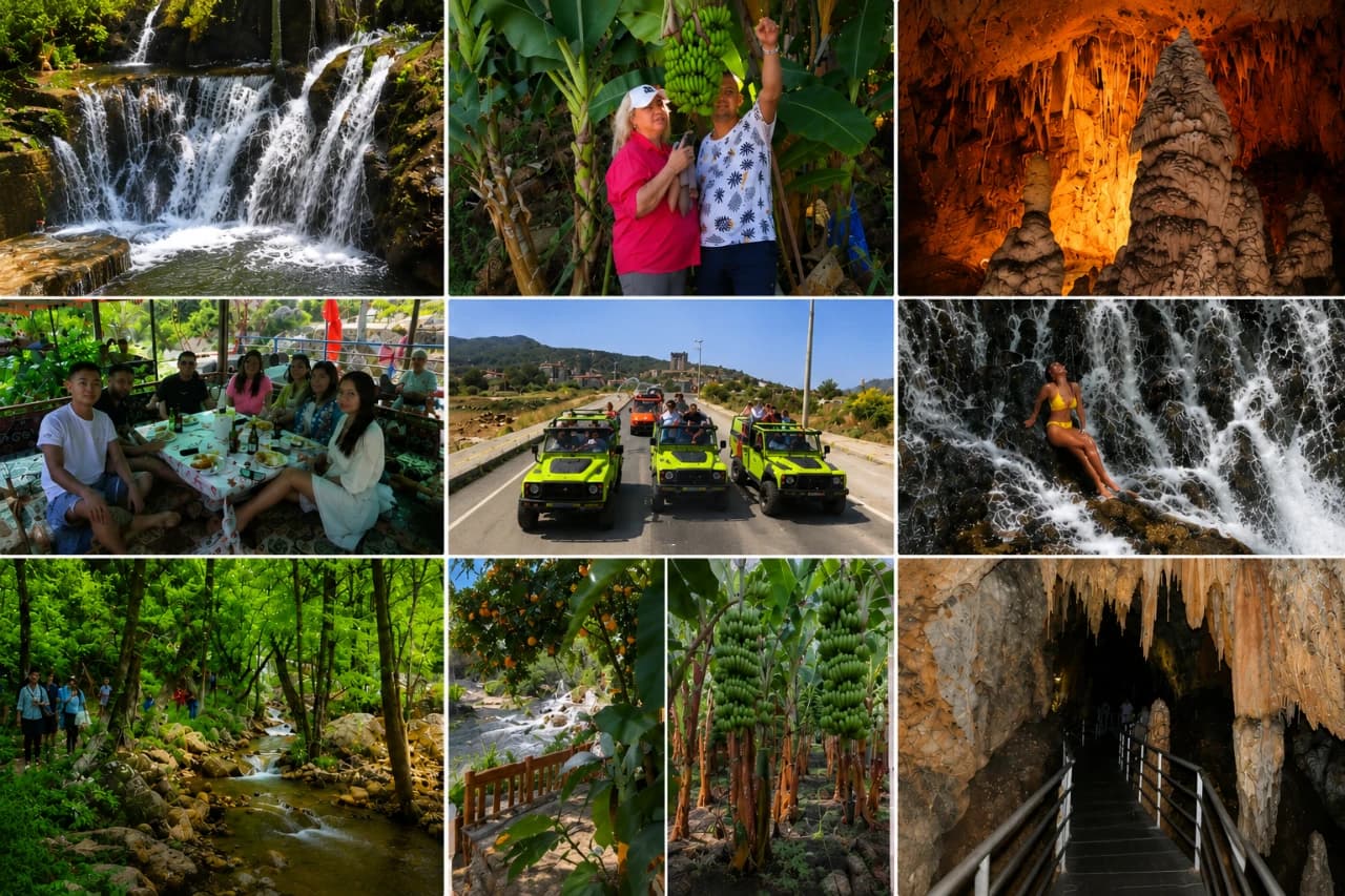 Alanya Jeep Safari Tour from Belek