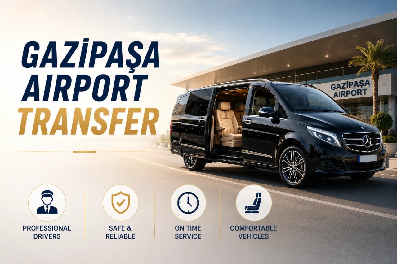 Gazipasa Airport Transportation (Shuttle) from Belek